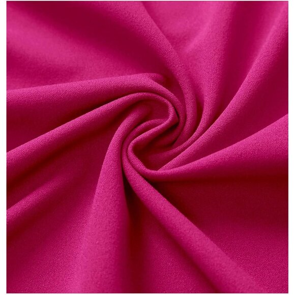 Dresstells Women's Rose Modest Vintage Cocktail Formal Party Evening Dresses - Picture 5 of 7